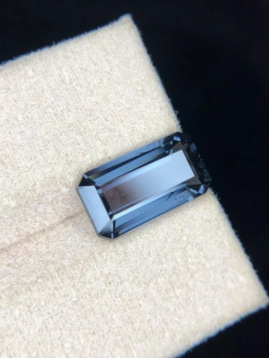 1 pcs Blue, Grey Spinel - 4.42 ct - International Colored Gemstone Association (ICA GemLab) - Beautiful spinel #1235