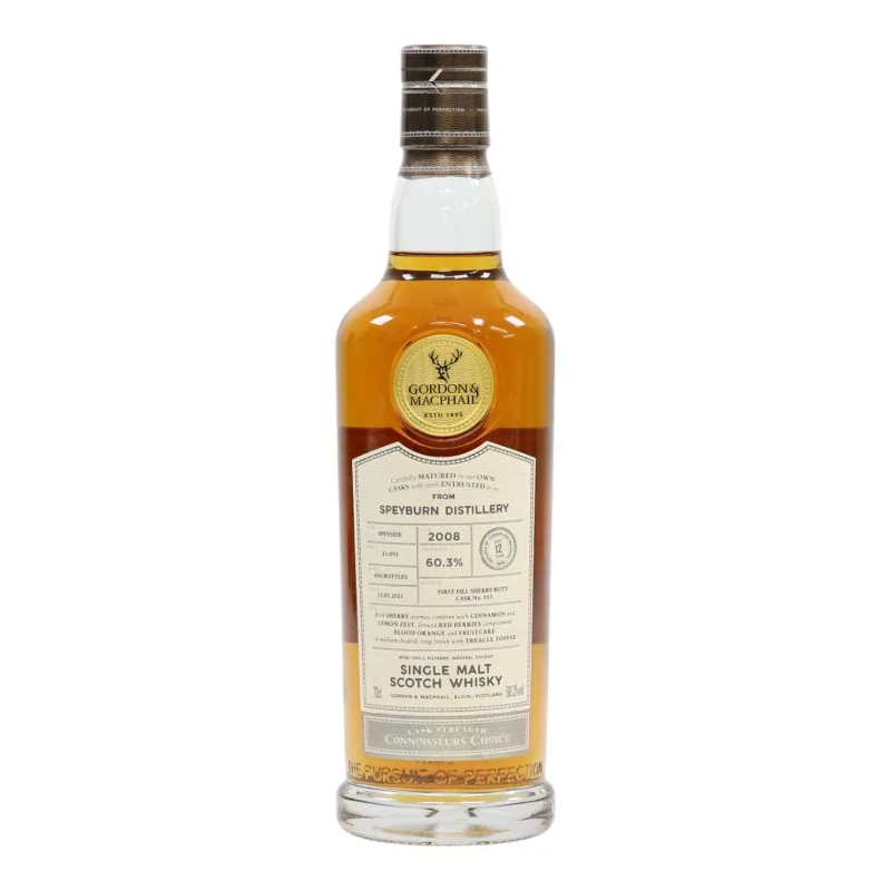 Speyburn – 12 Year Old 2008 Gordon & MacPhail Connoisseurs Choice Single Sherry Butt Cask #553 (2021)