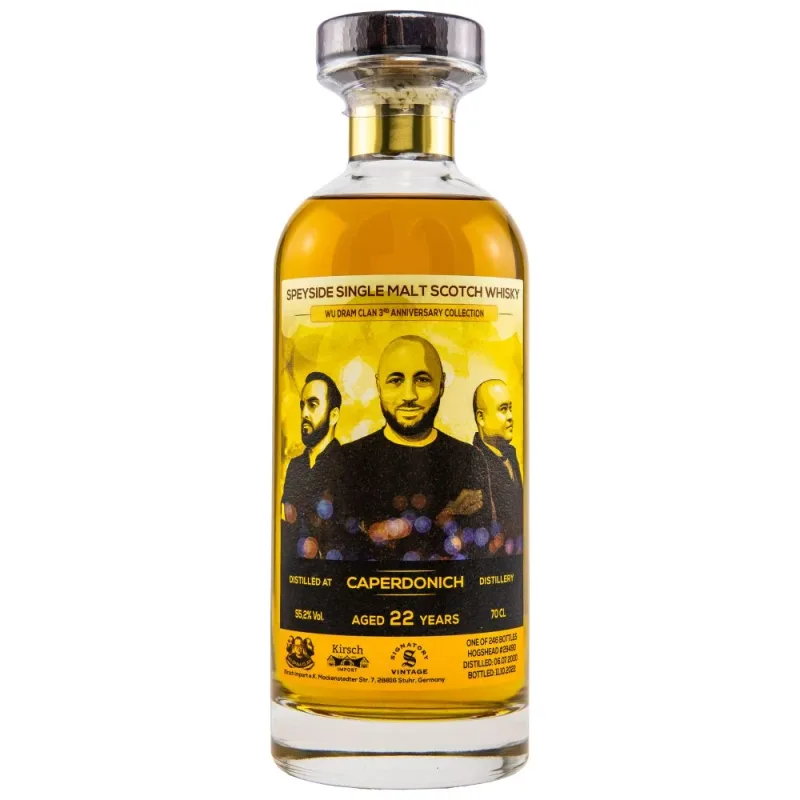 Caperdonich – 22 Year Old Wu Dram Clan 3rd Anniversary Signatory Vintage