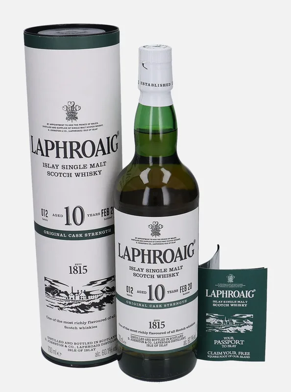 Laphroaig – 10 Year Old Batch: 012 (70cl, 60.1%)