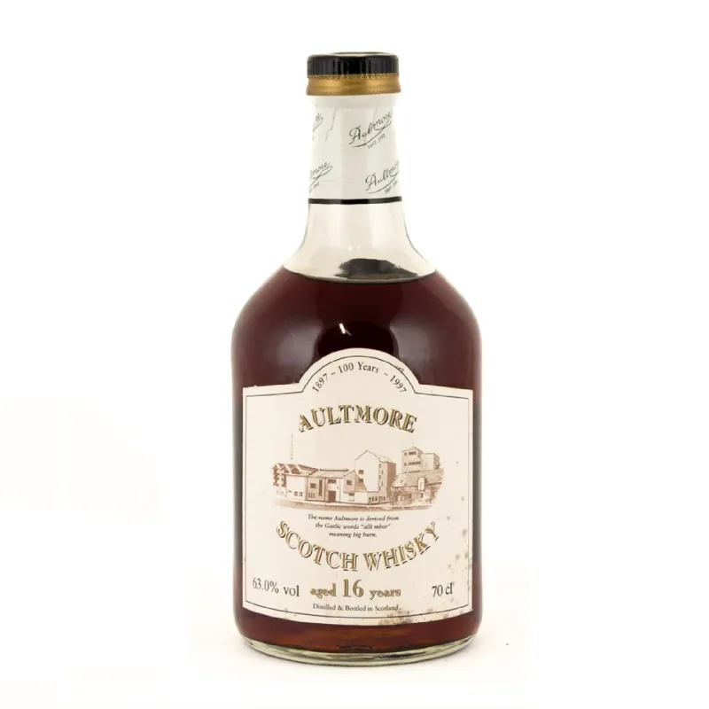 Aultmore – 16 Year Old 1981 Single Sherry Cask #2508 Centenary Limited Edition Dumpy Bottle (1997)