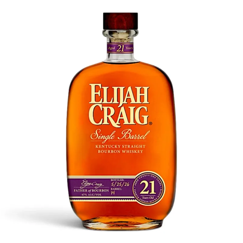 Elijah Craig – 21 Year Old Single Barrel #42 Kentucky Straight Bourbon Whiskey