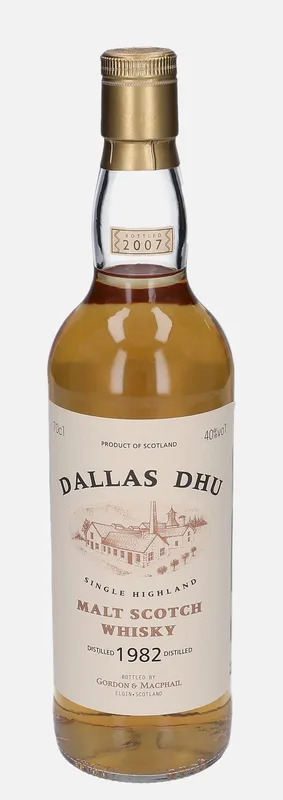 Dallas Dhu – 1982 Gordon & MacPhail Distillery Labels (70cl, 40%)