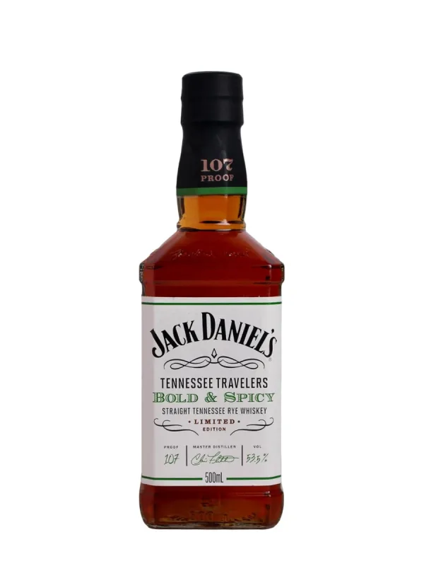 Jack Daniel's Tennessee Travelers Bold & Spicy (50cl, 53.5%)