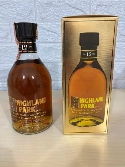 Highland Park 12 years old - b. 1980s - 75cl