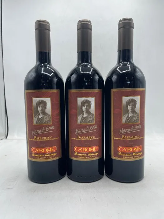 2018 Ca Rome, Maria Di Brun - Barbaresco DOCG - 3 Bottles (0.75L)