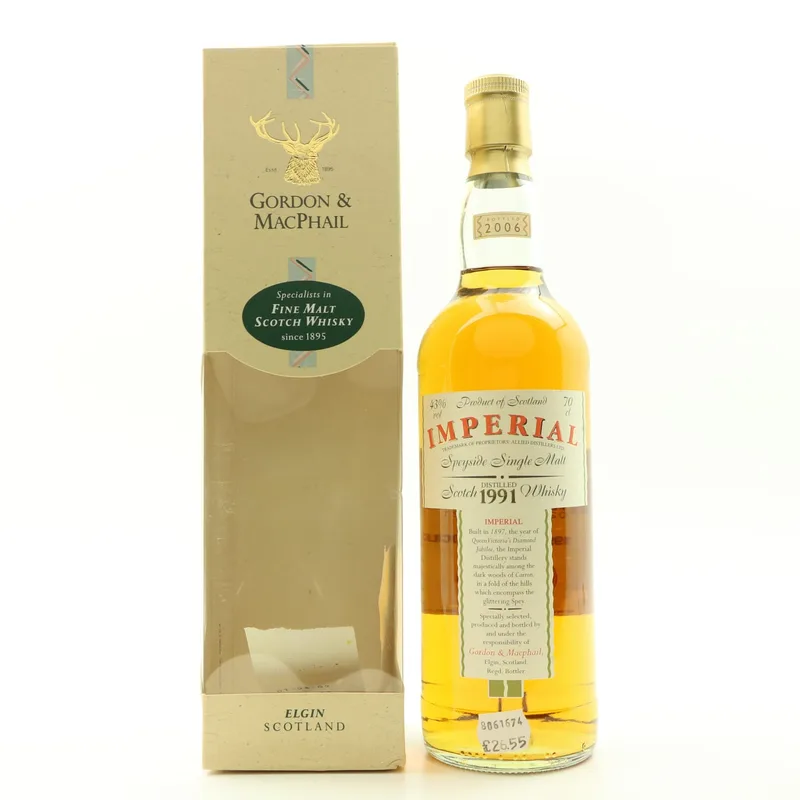 Imperial – 1991 Gordon & MacPhail (70cl, 43%)