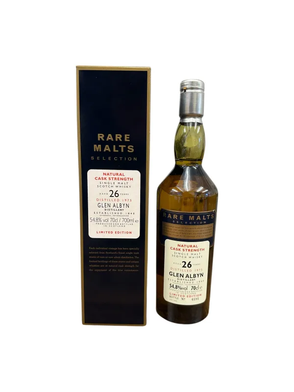 Glen Albyn – 26 Year Old 1975 Rare Malts