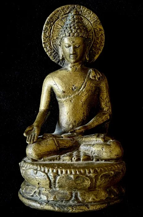 Statue - Brass - South east Asia - 20th century