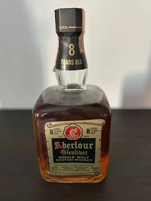 Aberlour - Glenlivet 8 years old - b. 1970s - 75cl