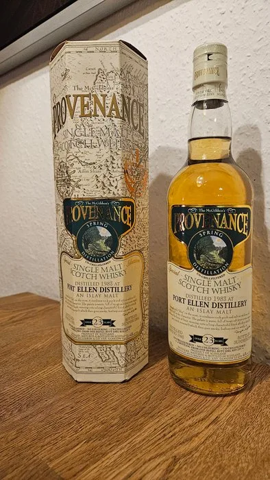 Port Ellen 1983 23 years old Provenance Spring Distillation - Douglas McGibbon - b. 2006 - 70cl