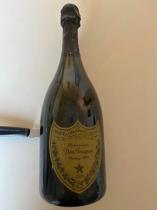 1998 Dom Pérignon - Champagne Brut - 1 Bottle (0.75L)