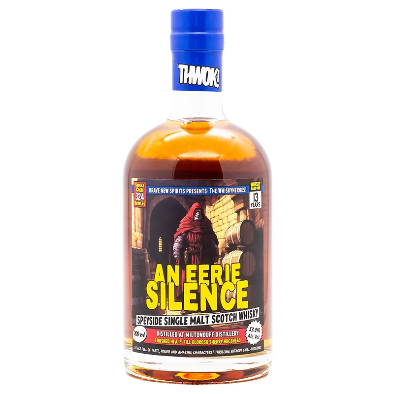 Brave New Spirits Miltonduff 13 Years Old An Eerie Silence Whisky Heroes (70cl, 53%)