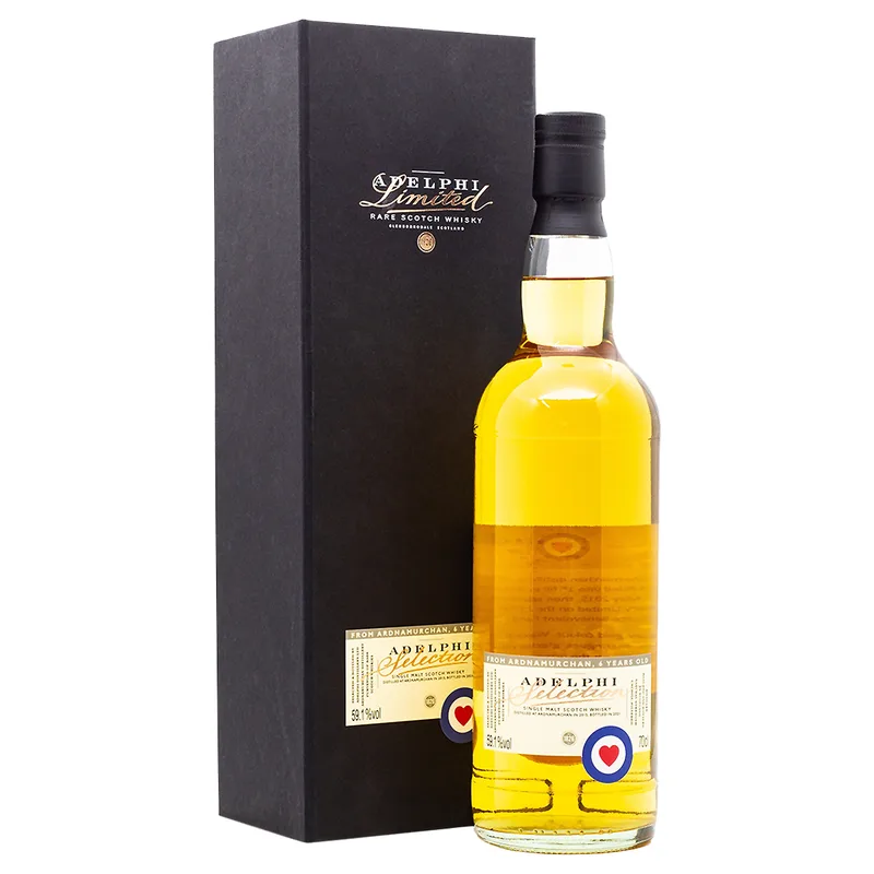 Adelphi Ardnamurchan 6 Years Old 2015/2021 Cask 144 UK Exclusive (70cl, 59.1%)