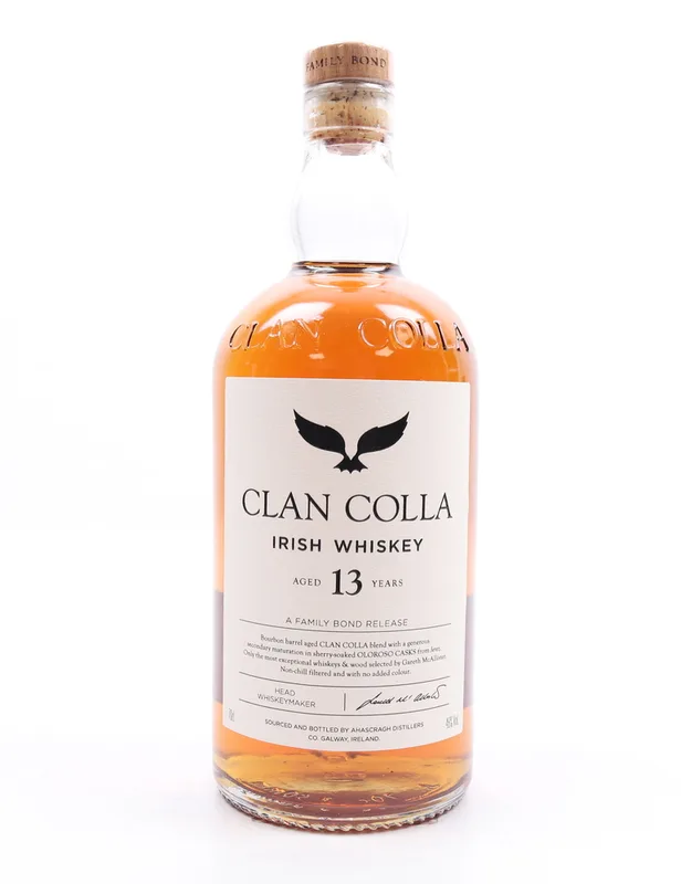 Clan Colla Irish Whiskey 13 Year Old