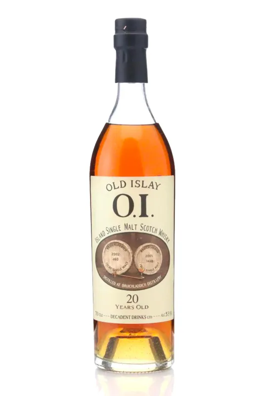 Old Islay Bruichladdich 20 Year Old (70cl, 53%)