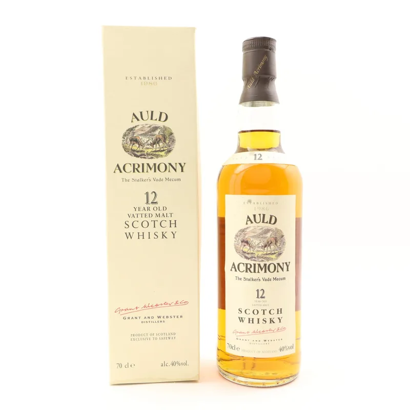 Auld Acrimony 12 Year Old (70cl, 40%)