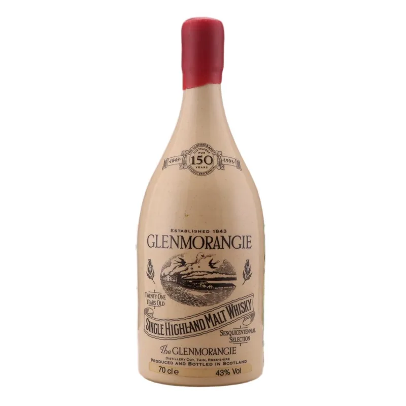 Glenmorangie – Sesquicentennial Selection 21 Year Old - Buchan Stonewear Decanter