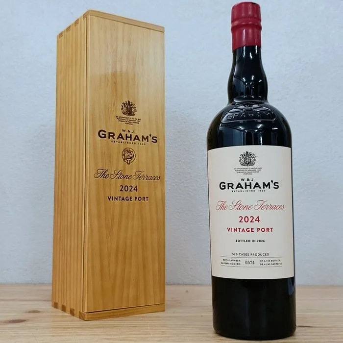 2024 Graham's, The Stone Terraces - Vintage Port - Bottled in 2026 - Douro - 1 Bottle (0.75L)