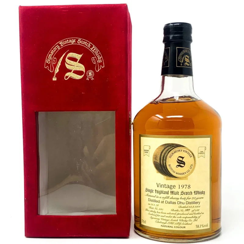 Dallas Dhu – 1978 23 Year Old Signatory Vintage