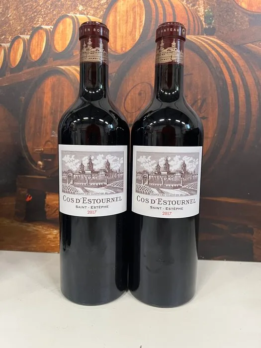 2017 Chateau Cos d'Estournel - Saint-Estèphe 2ème Grand Cru Classé - 2 Bottles (0.75L)