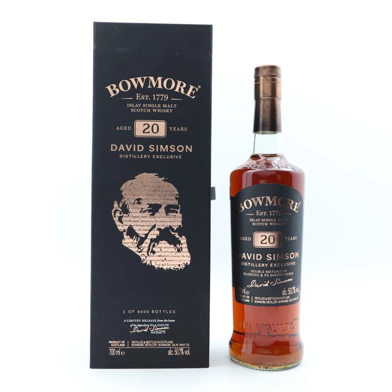 Bowmore – 20 Year Old David Simson Distillery Exclusive (70cl, 50.7%)