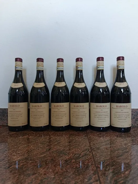 2012 Lorenzo Accomasso - Barolo DOCG - 6 Bottles (0.75L)