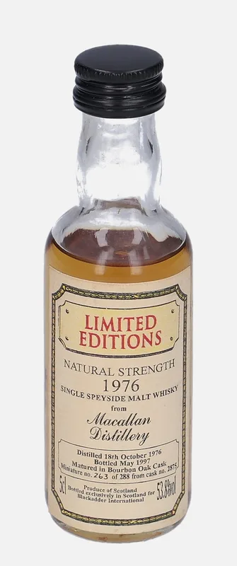 Macallan – 1976 Blackadder International Limited Editions