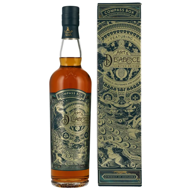 Compass Box Art & Decadence Blended Scotch Whisky (70cl, 49%)