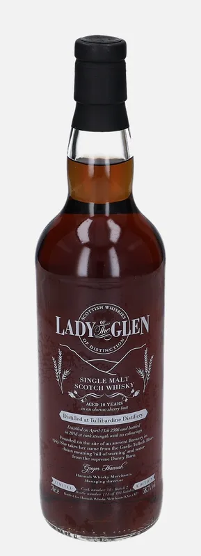 Tullibardine – 2006 10 Year Old www.hannahwhiskymerchants.com Lady of the Glen Batch 2