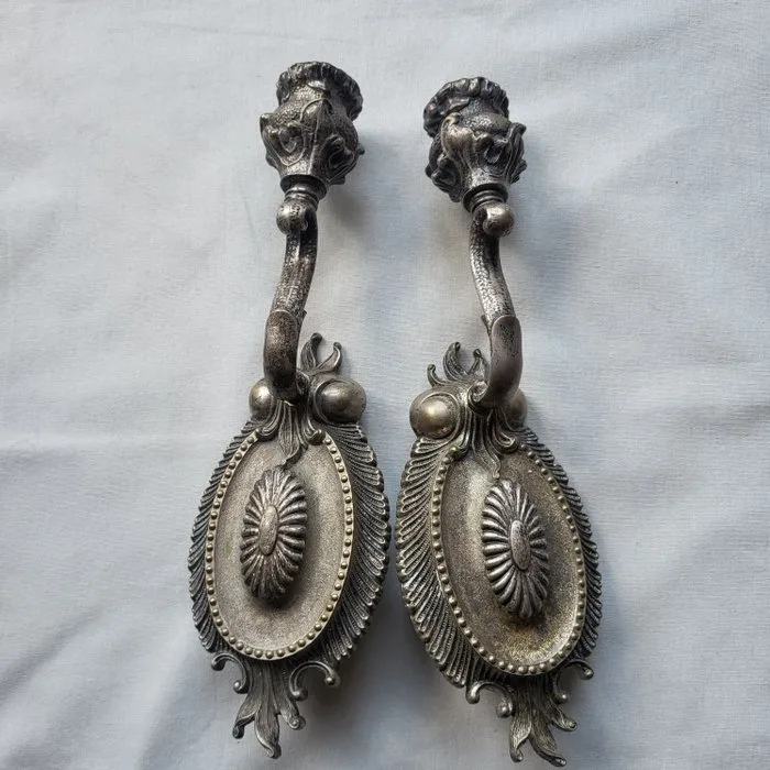 Chiarini - Bruno Chiarini - Chamberstick Chiarini Composite Model - Metal casting - A pair of Art Deco