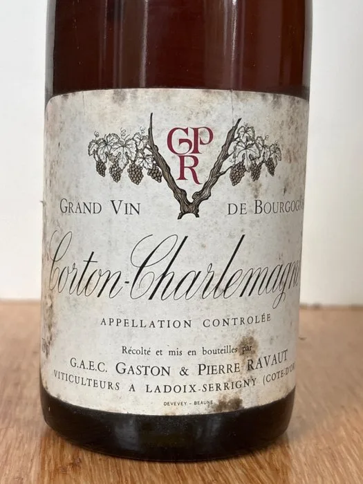 1985 Gaston & Pierre Ravaut - Corton Charlemagne Grand Cru - 1 Bottle (0.75L)