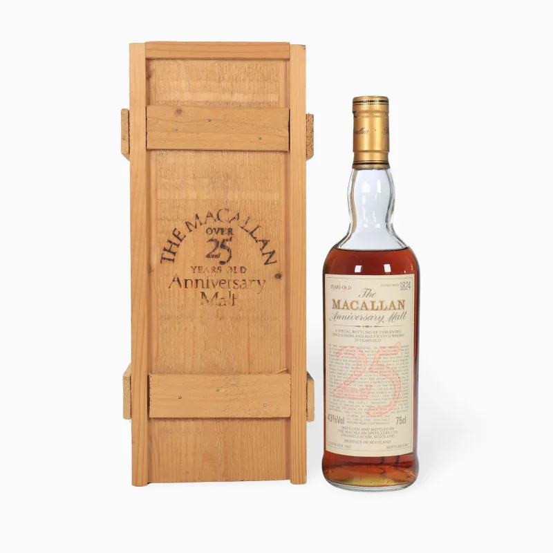 Macallan – 25 Year Old (1962) Anniversary Malt (75cl)