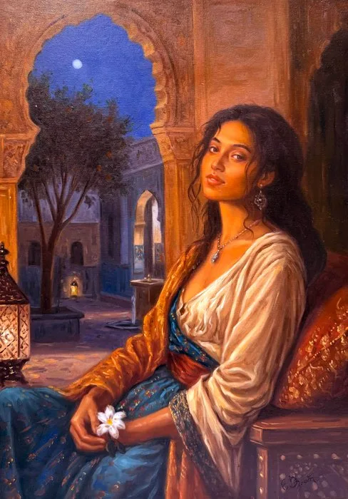 Ekaterina Dzuba (1982) - Chaleur d’une Nuit d’Orient