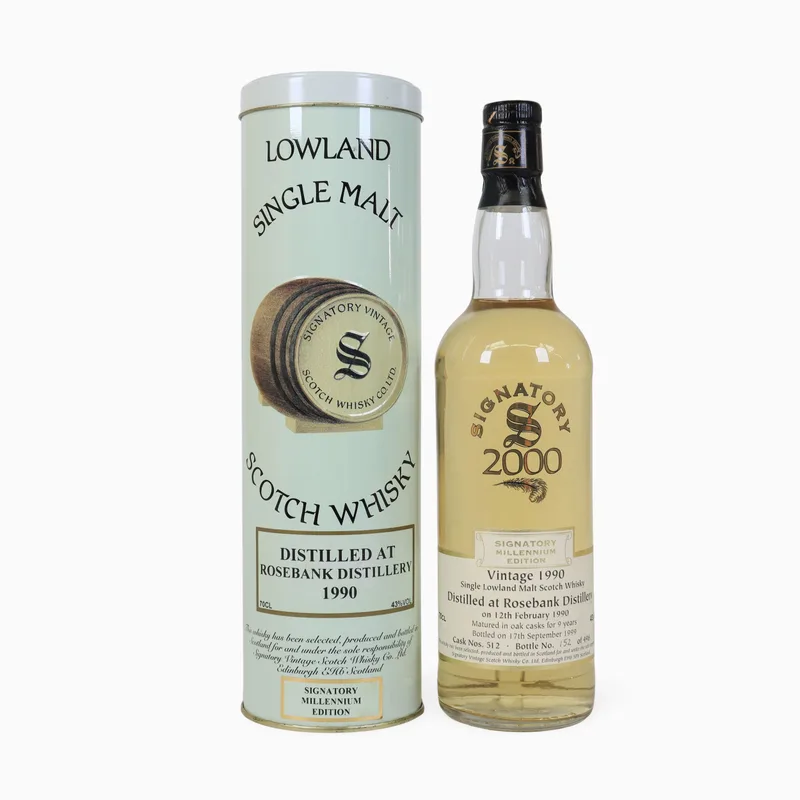 Rosebank – 9 Year Old (1990) Signatory