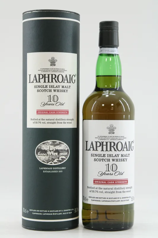Laphroaig – 10 Years Old - Original Cask Strength 55.7%