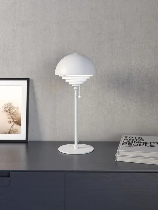 Herstal - Mikael Berlin - Table lamp - Motown Table Lamp - White - Steel, Plastic - Danish Design