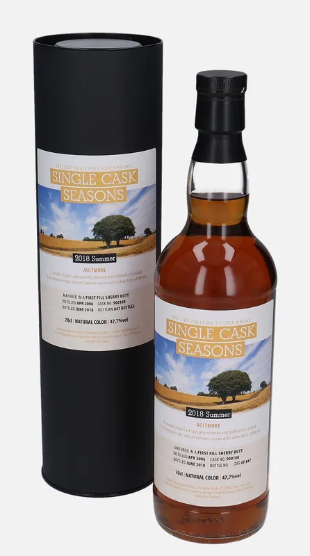 Aultmore – 2006 Signatory Vintage Scotch Whisky Co. Single Cask Seasons 2018 Summer