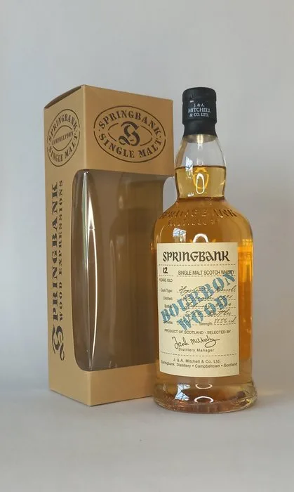 Springbank 1991 12 years old Bourbon Wood - b. 2004 - 70cl