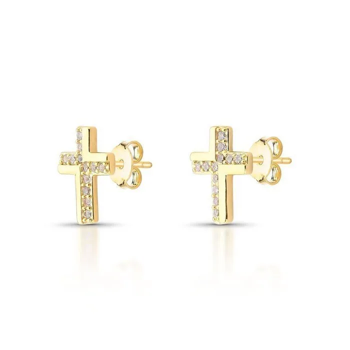 Earrings - 14 kt. Yellow gold - 0.36ct. tw. Diamond (Natural) - 2.042