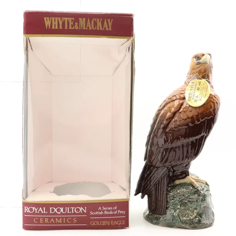 Whyte & Mackay – Golden Eagle Decanter (1980’s) (70cl, 40%)