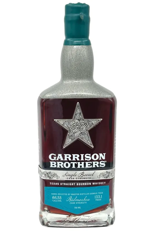 Garrison Brothers – Balmorhea Cask Strength Single Barrel Texas Straight Bourbon Whiskey (75cl, 66.5%)