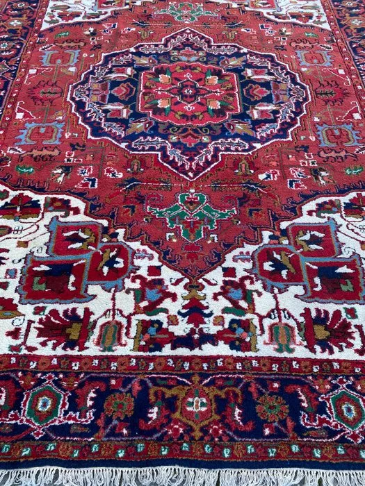 Heriz - Cleaned - Carpet - 352 cm - 254 cm