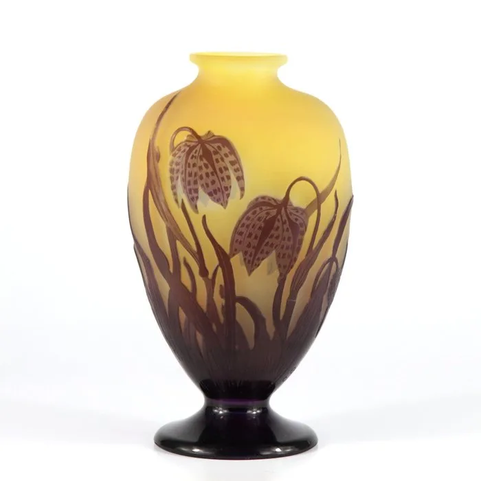 Emile Gallé, Établissements Gallé - Vase - Glass