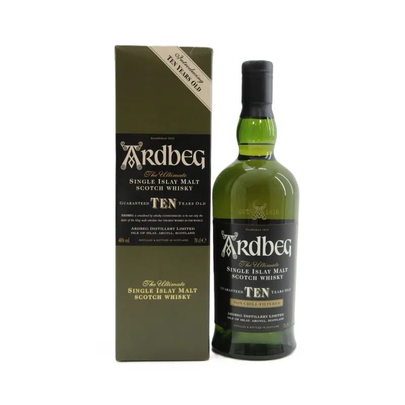 Ardbeg – 10 Year Old Ten Introducing First Release (2001) (70cl, 46%)