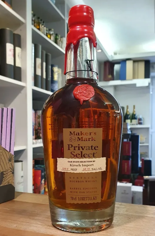 Maker's Mark – Private Select Single Barrel 2023 Oak Stave Selection Cask Strength (70cl, 54.8%)