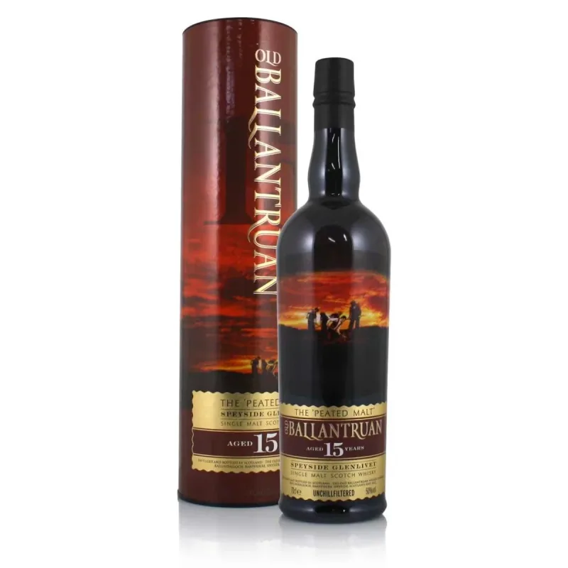 Old Ballantruan 15 Year Old Speyside Single Malt Scotch Whisky (70cl, 50%)