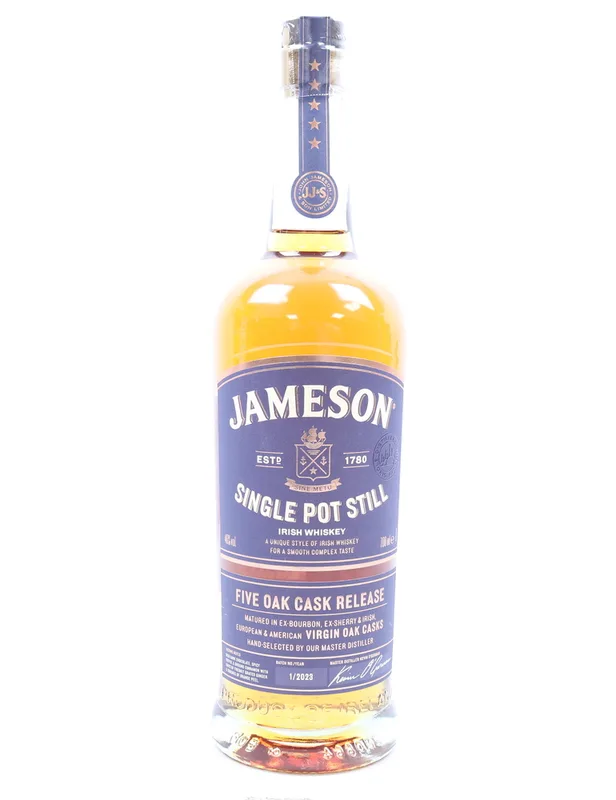Jameson – Single Pot Still Five Oak Release