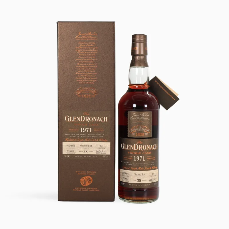 Glendronach – 38 Year Old (1971) Single Cask #483