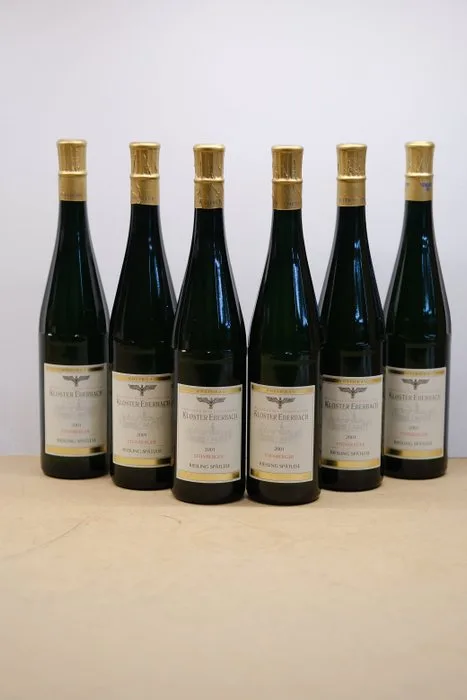 2001 Kloster Eberbach Steinberger Riesling Spätlese - Rheingau - 6 Bottles (0.75L)
